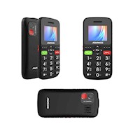 Celular Senior 4G ADVANCE HL2460 1.77 Pulgadas Radio FM Wireless Negro